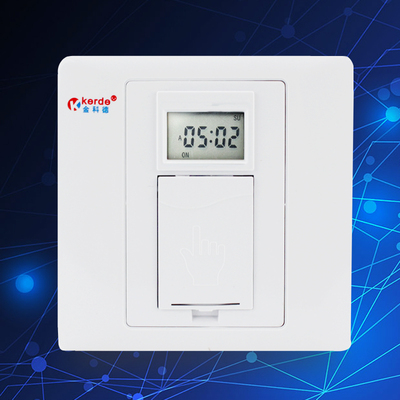 金科德微电脑时控开关 tcz-724定时器 墙装电子时控86型定时开关