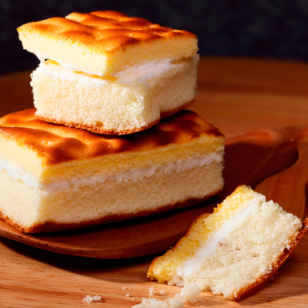 虎皮蛋糕奶油夹心蛋糕早餐食品零食小面包蒸蛋糕点心早餐糕点面包-淘