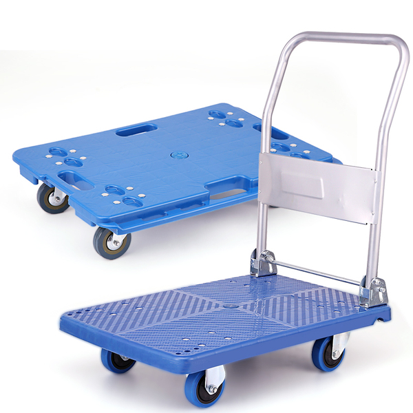 平板车乌龟车手推车拉货车周转车老虎车小轮车4轮万向轮厂家直销