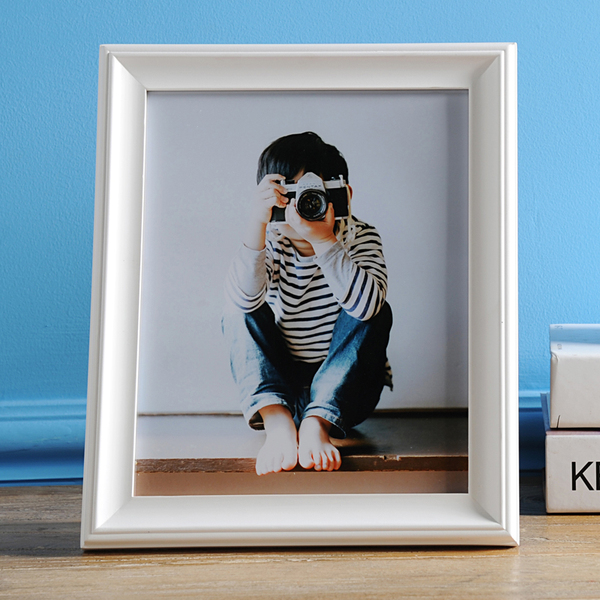 实木相框白色创意相框摆台结婚照相框画框外贸相框宜家木质摆台