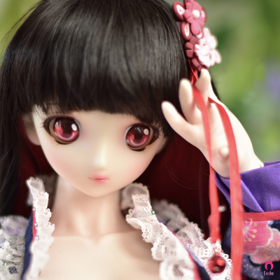包邮【evoke doll】mika树脂头 1/3素头单头 可配bjd/sfd/dd身