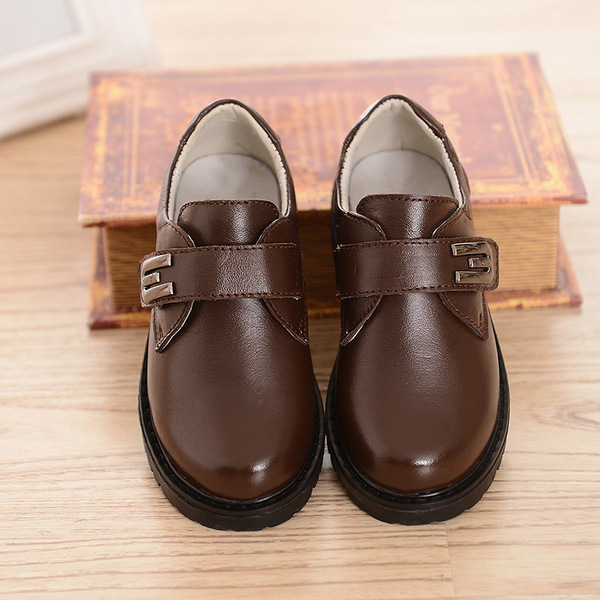 4到12岁11男孩子10黑色皮鞋9小学生8男童鞋7真皮6春秋5儿童皮鞋子