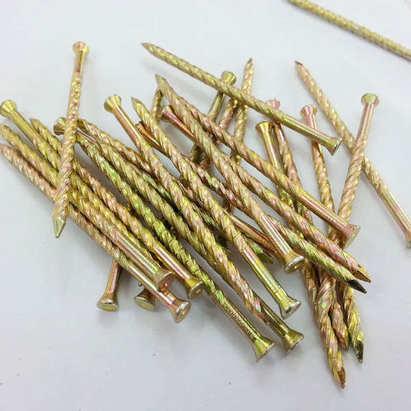 防松螺纹地板钉镀无头钉踢脚线1.5寸2寸2.5寸3寸3.5寸包邮丁便宜