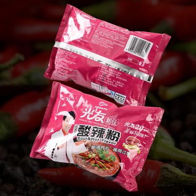 四川特产光友酸辣粉丝条速食方便面红薯粉丝整箱105g克袋10袋包邮
