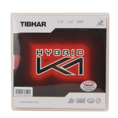 乒乓在线tibhar挺拔hygrid混动k1粘性内能正手乒乓球胶皮套胶正品