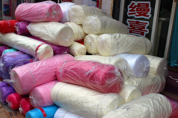 婚庆道具婚庆用品冰绸亚光冰丝布背景纱幔布料打底布幔打底背景布-淘