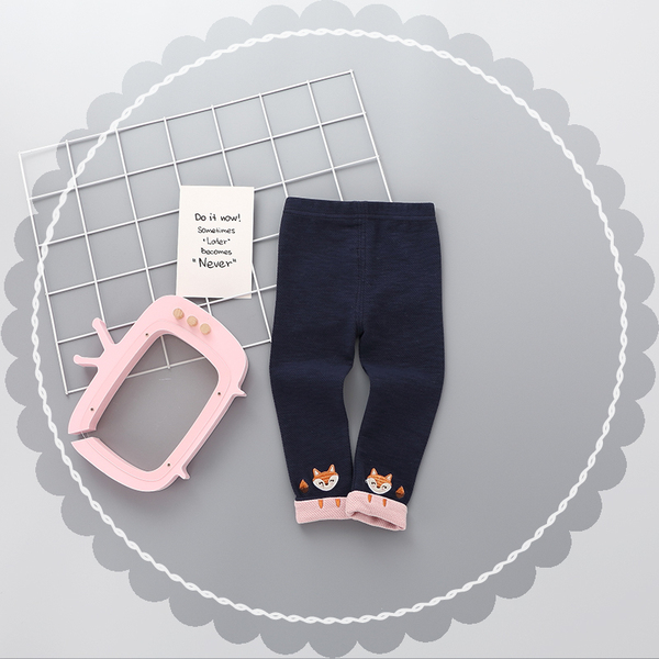 宝宝秋装2017新款婴儿童装长裤子韩版女童打底裤春秋薄1-2-3-4岁