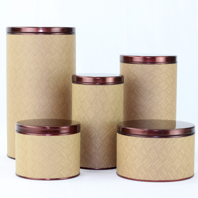 茶叶桶密封茶叶罐绿茶红茶茶叶罐包装盒批发2两装1两4两纸桶纸罐