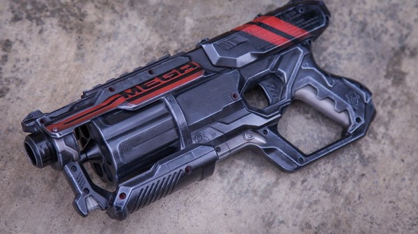 nerf mega涂装发射器a9353,科幻道具,电影道具