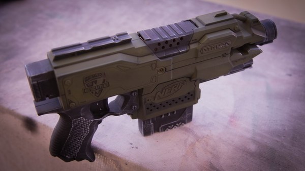 涂装nerf发射器/ stf 死拽夫a0711/科幻道具/电影道具