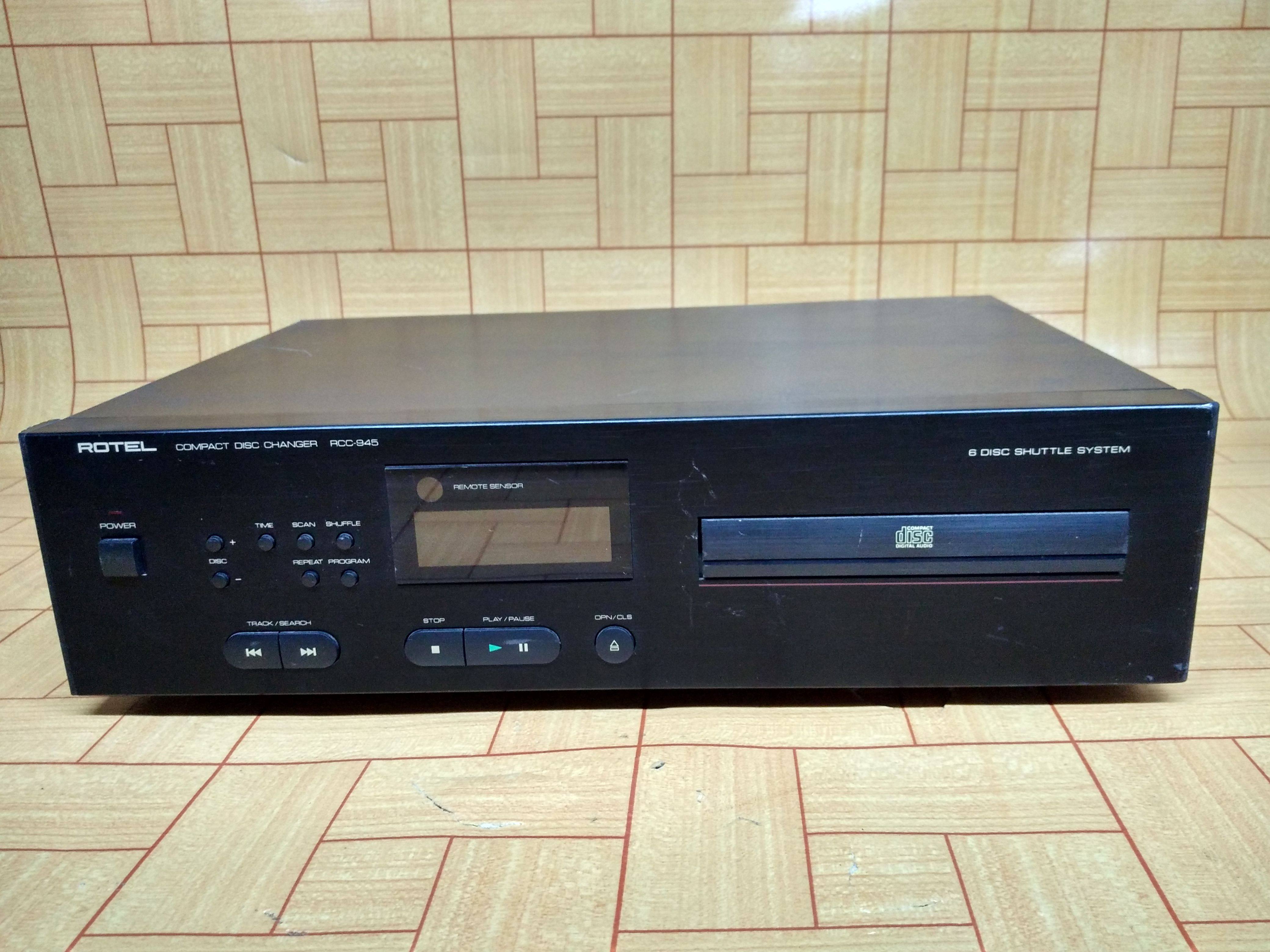 英国rotel 路遥 rcc-945 5碟cd机 - 大沥小林cd - 古董及二手音响区
