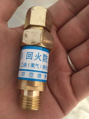 精品全铜氧气乙炔丙烷hf-1,hf-2,hf-3型干式回火防止器回火阀