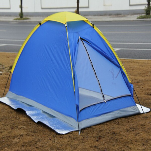 户外休闲单人帐篷超轻1人室内午休帐篷自驾便携野外郊游宿营帐篷