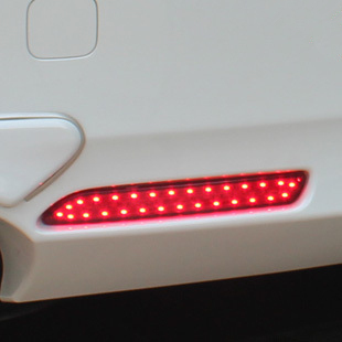 06-12款七代凯美瑞 新锐志后杠灯 后保险杠led灯 转向行灯多功能