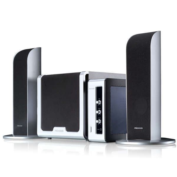 microlab/麦博 fc361 2代电脑音响2.1 1功放音箱有源重低音炮音响