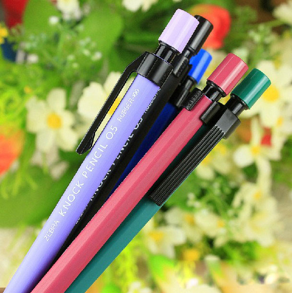 正品日本zebra斑马mp-100自动铅笔 斑马铅笔 经典款 0.5mm 5色选