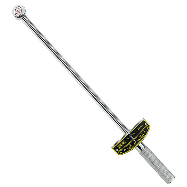 开拓工具 扭力力矩扳手简易型1/2 3/4寸300 500nm 023001特价正品