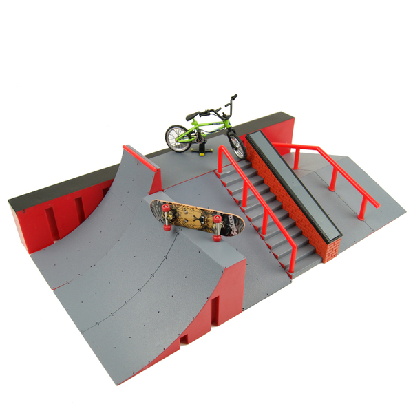 手指滑板玩具生日礼物男孩礼物翼空之巅专业套装组合场地道具正版-淘