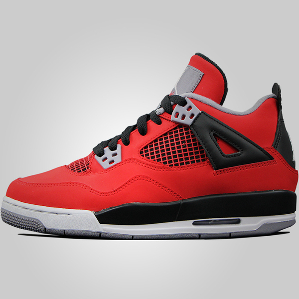 air jordan iv乔丹四代乔aj4全红大红白愤怒的公牛女鞋308497-603