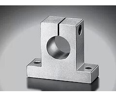 立式直线导轨光轴支架 轴固定座 轴承支架 支撑座sk20