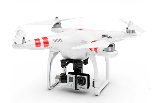dji 大疆精灵 phantom 2四旋翼航拍飞行器 h3-3d云台 可搭载gopro
