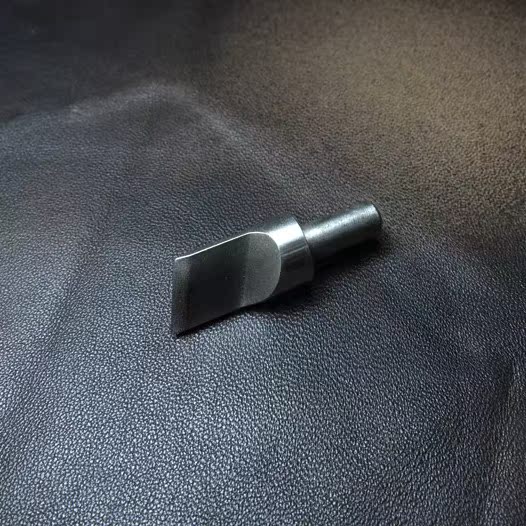 皮雕工具 皮雕旋转刻刀刀头 高级不锈钢标准宽斜刀头 刃宽10mm