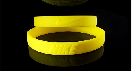 耐克手环运动手环腕带篮球明星手环时尚运动手环 环保矽胶