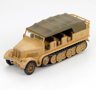 kfz.7 德国 8吨半履带装甲车 纳粹德国,1942年非洲