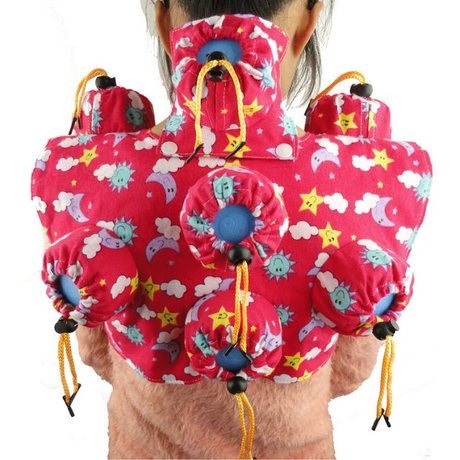 包邮肩颈艾灸盒7罐可调温随身灸艾灸器具肩周炎颈椎肩背部艾灸温