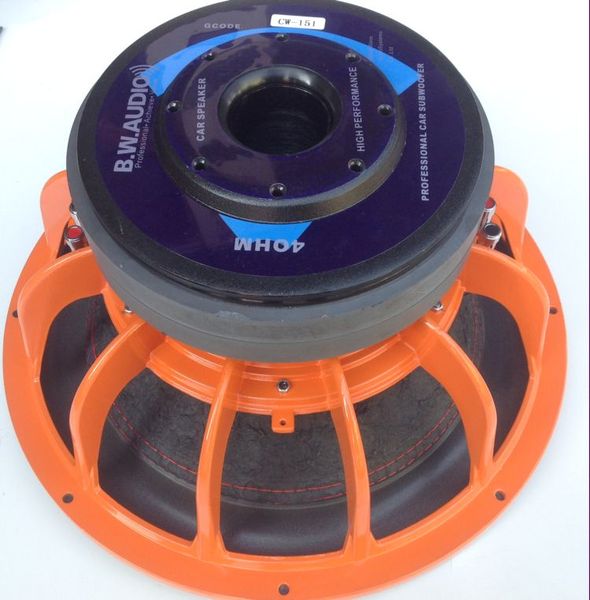 超级大炮双220磁100蕊双音圈顶级 15寸低音炮喇叭 15超重低音喇叭