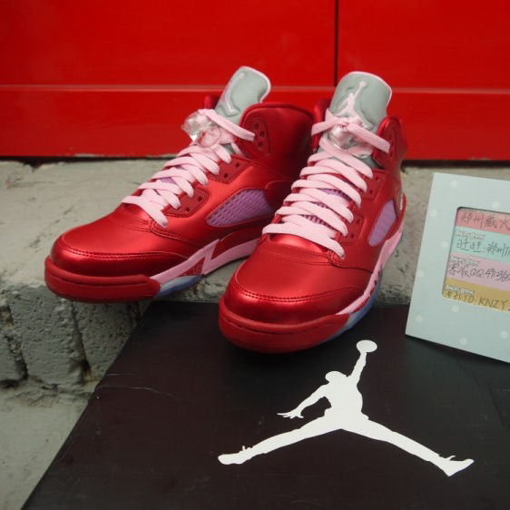 girls air jordan 5 retro(gs) 情人节aj5 440892