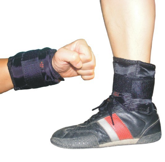 全国包邮2--6kg铁砂绑腿*铁沙绑腿*运动负重沙袋铁沙绑臂 铁沙包