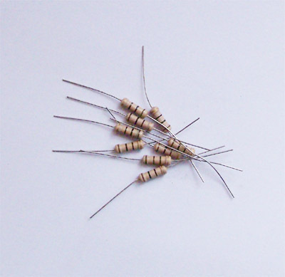 10欧姆 1w 保险电阻 金属膜电阻