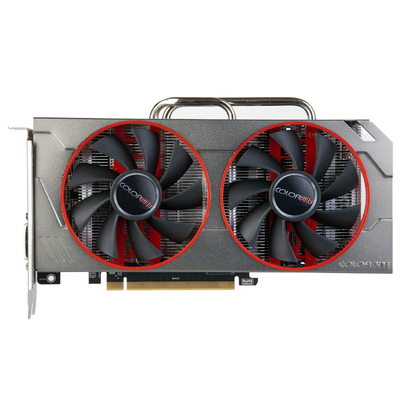 七彩虹 镭风 r7 260x 毒蜥twin-1gd5 秒650ti 剑灵显卡 三屏显示