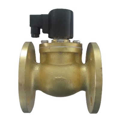 2寸耐高温蒸汽电磁阀 法兰 zcz-50f 220v dc24v先导式蒸汽阀 阀门