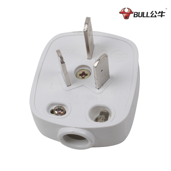 公牛可拆插头gnt-16/16s2插头 16a三脚插头/空调插头 三插头