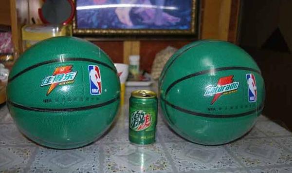 佳得乐 nba 赞助商 纪念版 篮球