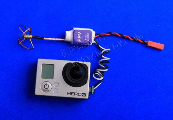 8g 200mw 三叶草一体微波图传发射机 / fvm200 支持2-6s