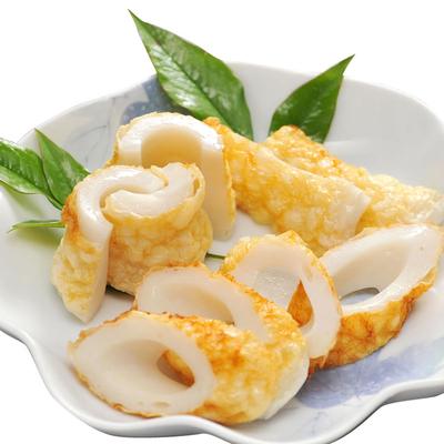 纪文竹轮卷火锅必备 进口竹轮卷 烤竹轮 鱼卷 日本鱼竹轮