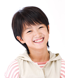 美禾 甜美小女生假发 真发假发短发真发套 可爱儿童假发