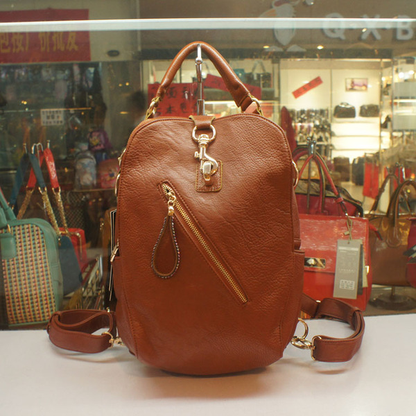 专柜正品凯狄欧15新款女包双肩包 女 韩版潮韩版真皮手提斜跨背包