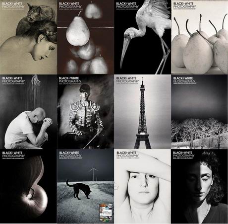 Black & White Photography 黑白摄影2014年全年合集（12本）
