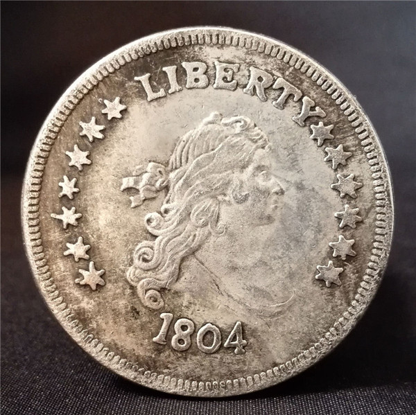 美国钱币之王1804图片