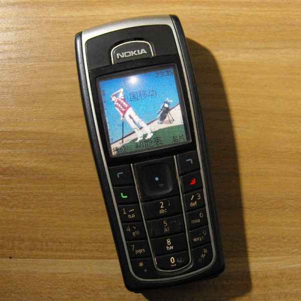 nokia/诺基亚 6230 本人实拍 配件机 铃声震动没有