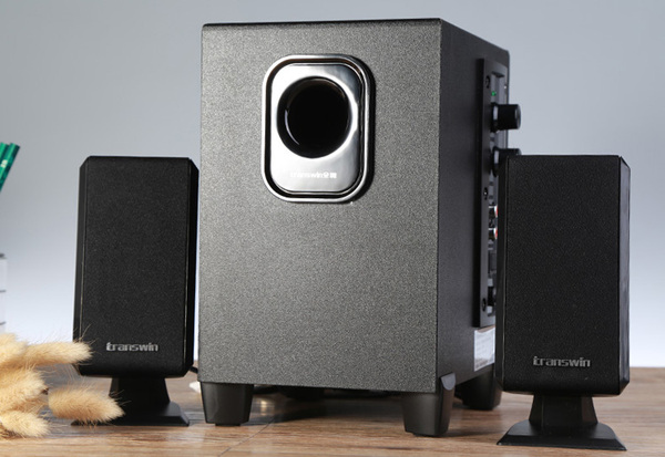 transwin/全微t-200n 2.1有源多媒体音响经典版 黑色