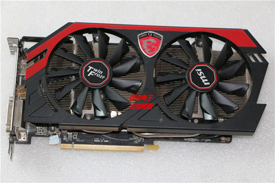 9成新a 微星 r9 270 gaming 2g顯存 遊戲顯卡 超hd7870 7850 270x