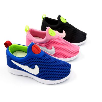 2016木瓜鱼童鞋16051春透气网面舒适超轻大小童运动休闲鞋26-37