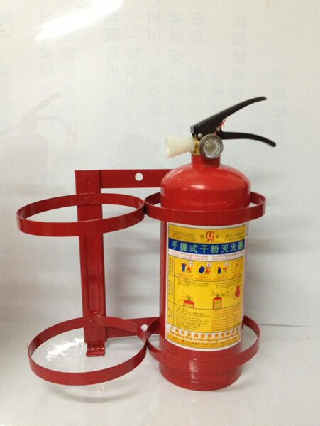 加厚灭火器架子2kg3kg4k用灭火器专用2个装支架灭火器挂架 批