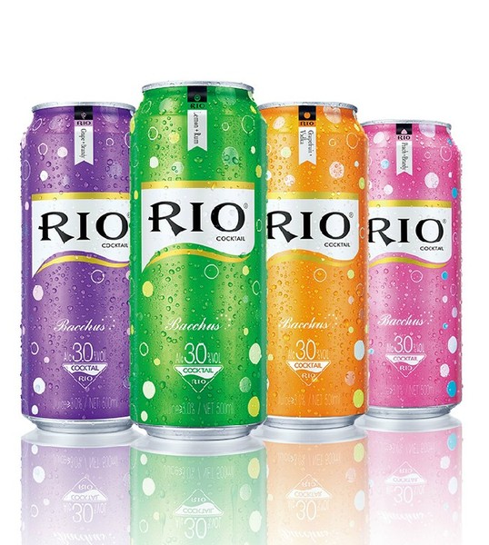 锐澳rio鸡尾酒500ml罐装12大瓶套餐瑞奥预调酒锐欧果酒洋酒 包邮