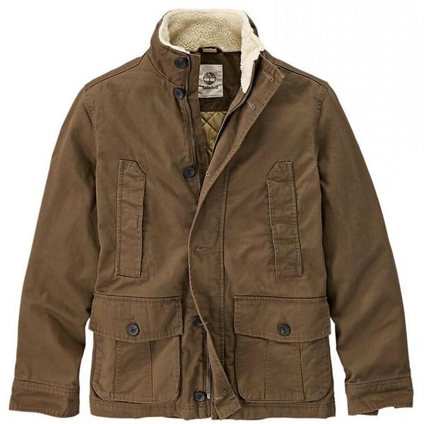 美国代购现货timberland/添柏岚 15秋冬款男士立领加厚夹克8145j
